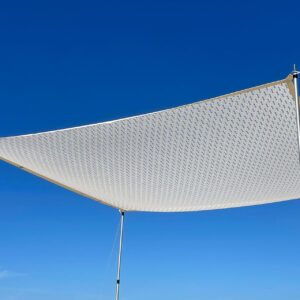 le mât pour le voile d’ombrage occasionnel