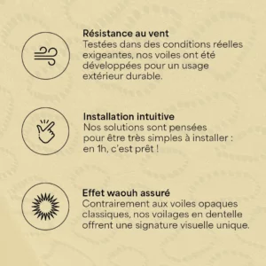 voile d'ombrage galet