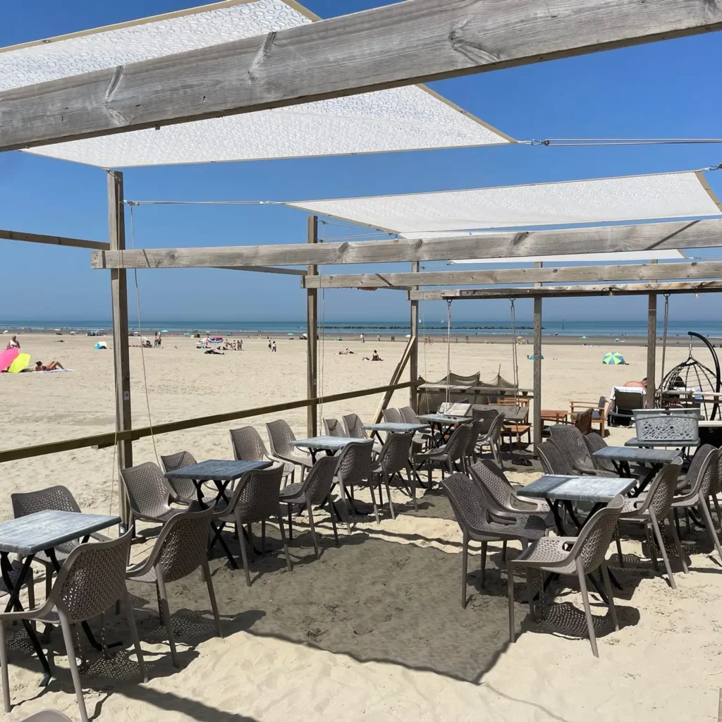 voile ombrage dentelle bar restaurant plage voilage voilage