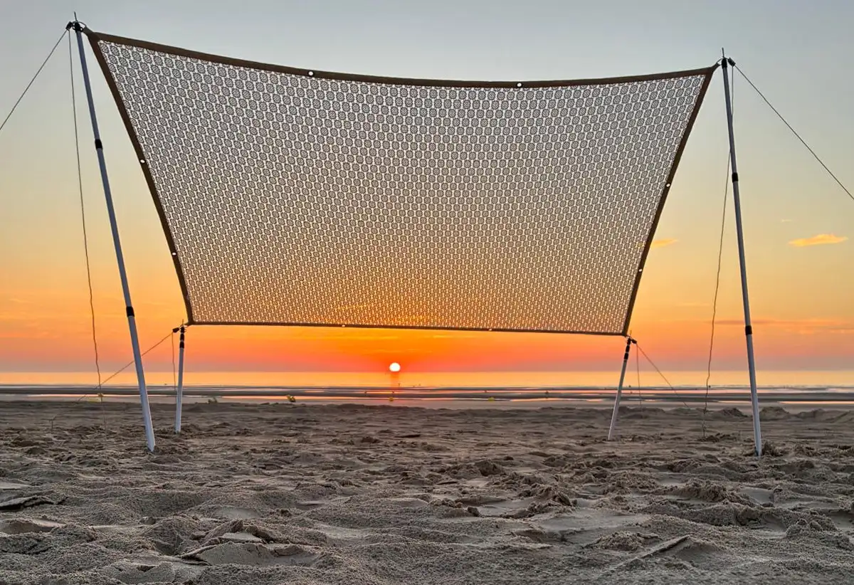 voile ombrage plage voilage voilage
